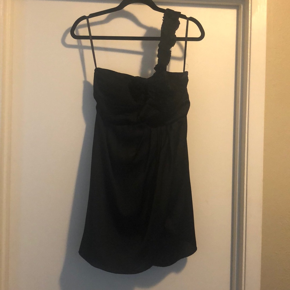 Black cocktail dress